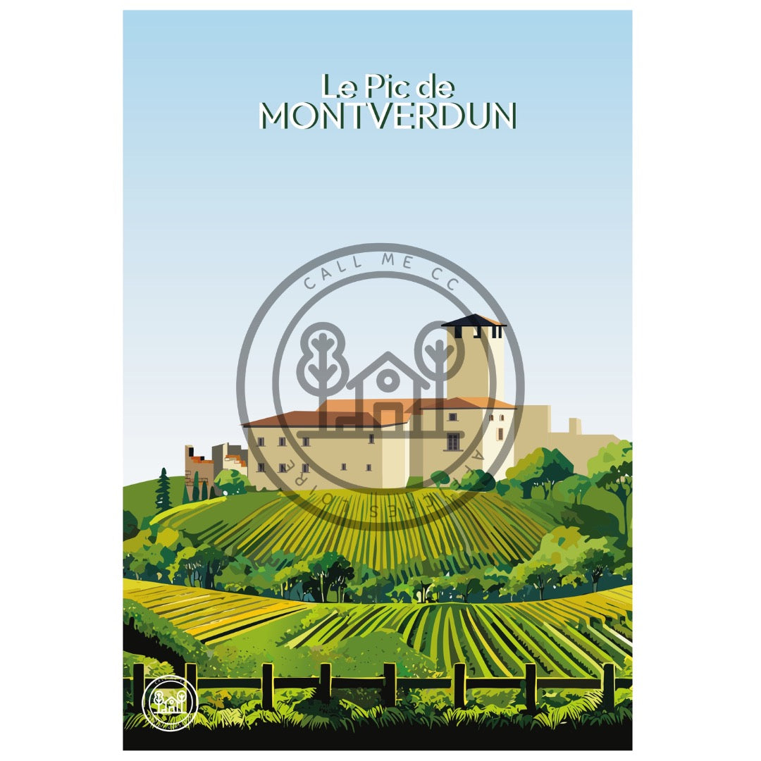 Le pic de Montverdun