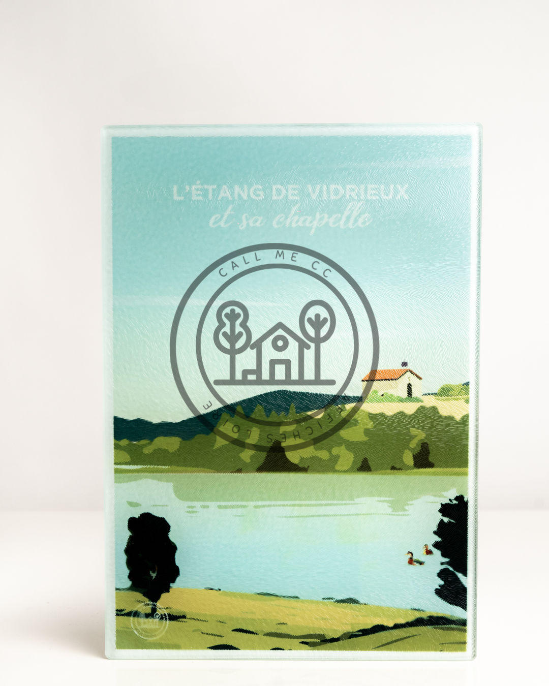 L’étang de Vidrieux et sa chapelle