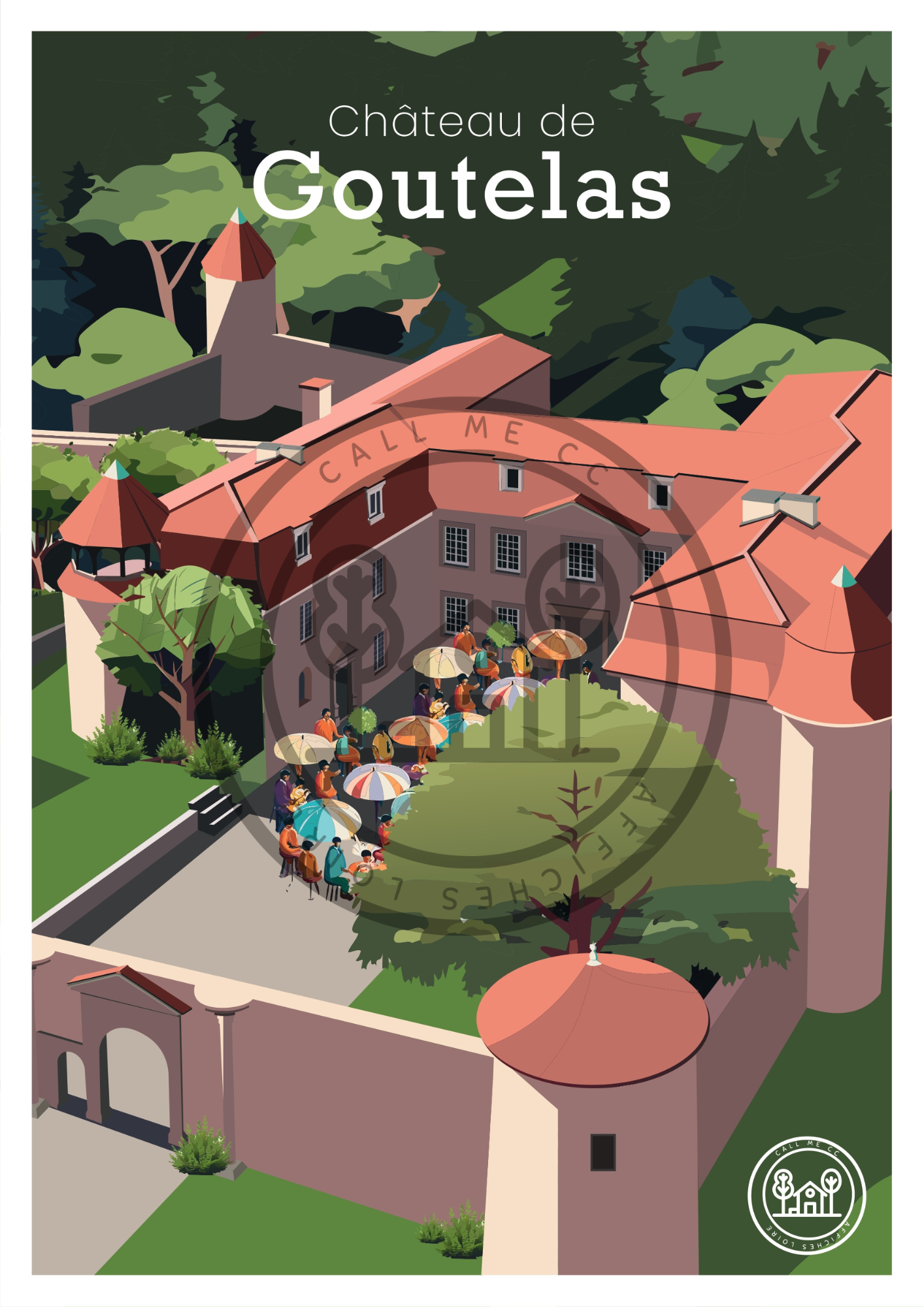 Le château de Goutelas