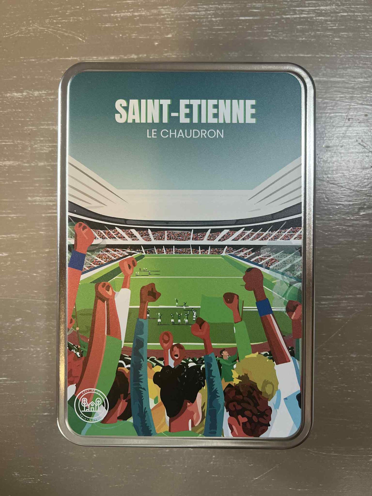 Boite métal le chaudron + torchon "Vous êtes fourmidables"