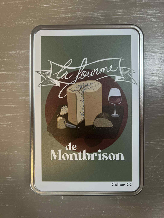 Boite métal "La fourme de Montbrison"
