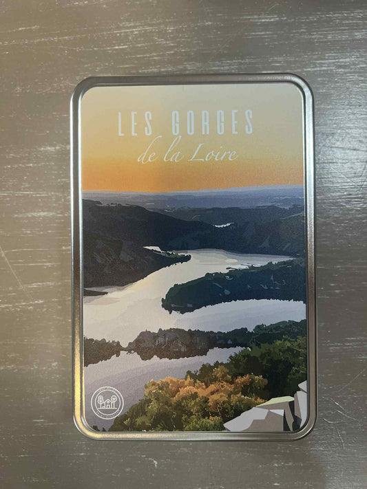 Boite métal "Les gorges de la Loire "